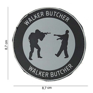 Embleem 3D PVC Walker butcher #10076