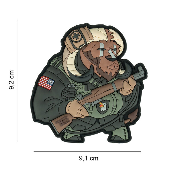 444160 7377 99 01 <p>Ontdek het TF-2215 Embleem 3D PVC Airborne Ox Nr. 7, een uniek en gedetailleerd patch vervaardigd van hoogwaardig 3D PVC materiaal. Deze patch is ontwikkeld in samenwerking met Hiwez Illustrations, bekend om zijn unieke ontwerpen. De TF-2215 Ox Series, geïnspireerd door de kracht van het os, omvat elf verschillende patches met elk hun eigen thema. Perfect voor verzamelaars en liefhebbers van militaire en outdoor uitrusting.</p>