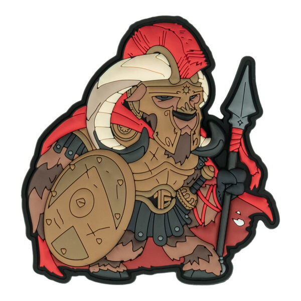 444160 7378 99 03 <p>Ontdek de TF-2215 Embleem 3D PVC Spartan Ox Nr. 8, een gedetailleerde patch vervaardigd uit hoogwaardig 3D PVC materiaal. Deze unieke patch is ontworpen in samenwerking met Hiwez Illustrations en maakt deel uit van de exclusieve Ox Series, die inspiratie put uit de kracht van de os. Verzamel alle elf patches voor een complete collectie en geef je outfit een stoere uitstraling.</p>