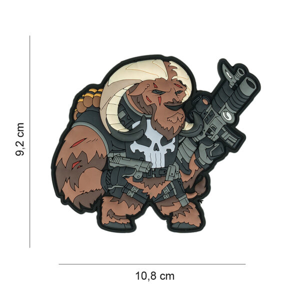 444160 7380 99 01 <p>Ontdek de TF-2215 Embleem 3D PVC Punish Ox Nr. 10, een hoogwaardig en gedetailleerd embleem vervaardigd uit duurzaam 3D PVC. Deze unieke patch, ontwikkeld in samenwerking met Hiwez Illustrations, maakt deel uit van de exclusieve TF-2215 Ox Series, geïnspireerd door het krachtige dier de os. Verzamel alle elf patches van deze serie en voeg een opvallend accent toe aan je uitrusting of kleding.</p>