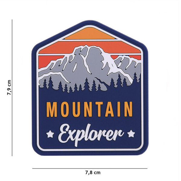 444170 7377 99 01 <p>Ontdek het Embleem 3D PVC Mountain Explorer #23006, een perfecte aanvulling voor elke avontuurlijke buitenliefhebber. Dit unieke outdoor embleem, vervaardigd uit duurzaam PVC en uitgerust met klittenband aan de achterzijde, is ontworpen voor degenen die houden van bushcraft, hiken en reizen. Geef je uitrusting een persoonlijke touch en laat je avonturen stralen met dit stijlvolle embleem dat je een morele boost geeft tijdens je verkenningstochten in de natuur.</p>