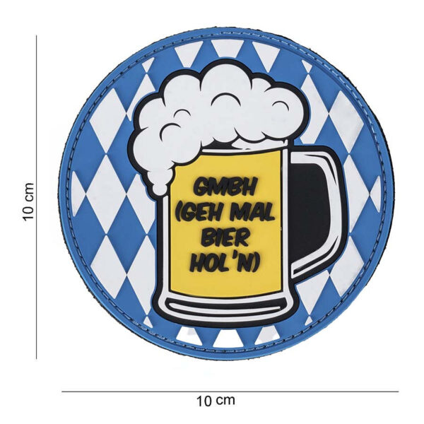 444190 7473 99 01 <p>Het 3D PVC embleem GMBH in Beierse stijl #11165 is een stijlvolle toevoeging aan uw collectie. Dit embleem is voorzien van een handige klittenband aan de achterzijde, waardoor het eenvoudig te bevestigen is op verschillende oppervlakken. Perfect voor het personaliseren van uw kleding of uitrusting, dit embleem combineert een uniek ontwerp met functionaliteit. Voeg een vleugje Beierse flair toe aan uw outdoor look met dit hoogwaardige embleem.</p>