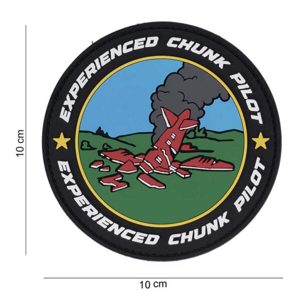 444190 7477 99 01 <p>Het Embleem 3D PVC Chunk pilot #9008 is een stijlvol en duurzaam embleem dat perfect is voor jouw militaire of outdoor uitrusting. Dit embleem is vervaardigd van hoogwaardig PVC en beschikt over een praktische klittenbandsluiting aan de achterzijde, waardoor het eenvoudig te bevestigen is aan kleding of uitrusting. Voeg een unieke touch toe aan je outfit en laat zien waar je voor staat met dit opvallende embleem.</p>