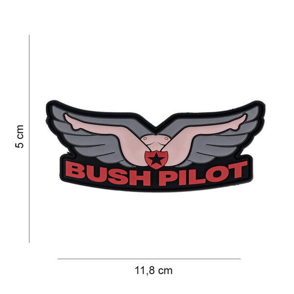 444190 7494 99 01 <p>Het Embleem 3D PVC Bush Pilot #6115 is een hoogwaardige toevoeging aan uw outdoor gear. Dit embleem is vervaardigd van duurzaam PVC en voorzien van klittenband aan de achterzijde, waardoor het eenvoudig te bevestigen is op verschillende oppervlakken. Het strakke ontwerp en de gedetailleerde afwerking maken het een perfect accessoire voor militaire en avontuurlijke activiteiten. Geef uw uitrusting een unieke uitstraling met dit stijlvolle embleem.</p>