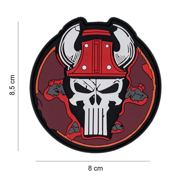 444190 7496 99 01 <p>Voeg een stoere touch toe aan je uitrusting met het 3D PVC embleem Punish skull bull #6117. Dit hoogwaardige embleem is voorzien van een klittenband aan de achterzijde, waardoor het eenvoudig op je kleding of uitrusting te bevestigen is. Perfect voor militaire en outdoor liefhebbers die hun stijl willen personaliseren. Dit embleem is een must-have voor iedereen die houdt van een gedurfde uitstraling.</p>
