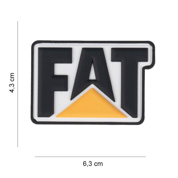 444190 7614 99 01 <p>Het Embleem 3D PVC FAT #5073 is een veelzijdig en stevig embleem, perfect voor het personaliseren van kleding en uitrusting. Met een praktische klittenband aan de achterzijde is het eenvoudig aan te brengen en te verwijderen. Dit embleem voegt niet alleen een unieke uitstraling toe, maar is ook ideaal voor militaire en outdoor activiteiten. Een must-have voor elke liefhebber van tactical gear.</p>