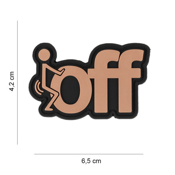 444190 7615 99 01 <p>Ontdek het unieke Embleem 3D PVC Fuck Off #5070, perfect voor wie zijn persoonlijke stijl wil benadrukken. Dit embleem is vervaardigd van hoogwaardig PVC en voorzien van een praktische klittenband achterzijde, waardoor het eenvoudig aan verschillende kledingstukken of uitrusting te bevestigen is. Met dit opvallende embleem geef je een krachtige boodschap mee, ideaal voor outdoor activiteiten of als onderdeel van je dagelijkse outfit. Voeg een stoere touch toe aan je gear met dit veelzijdige embleem.</p>