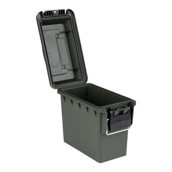 465201 11 05 1 <p>De Plastic Munitie Box Mini is de perfecte oplossing voor het georganiseerd opslaan van je airsoft uitrusting, munitie, visspullen, elektronica en camera accessoires. Met een duurzaam ontwerp van sterke kunststof, een stevig handvat en een deksel met afdichting biedt deze box optimale bescherming. Dankzij het stapelbare ontwerp bespaar je ruimte en houd je alles overzichtelijk. Met afmetingen van 21,6 x 10,8 x 17,1 cm is deze box compact en functioneel.</p>