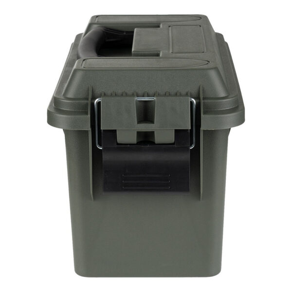 465202 11 04 1 <p>De Plastic Munitie Box .50 Cal is de ideale oplossing voor het veilig en georganiseerd opslaan van je airsoft uitrusting, munitie, visspullen, elektronica en camera accessoires. Met een veelzijdig en duurzaam ontwerp, vervaardigd uit een sterke kunststof mix, biedt deze box een stevig handvat en een deksel met afdichting voor optimale bescherming. Het stapelbare ontwerp maakt het eenvoudig om meerdere boxen te bewaren, terwijl de afmetingen van 35,6 x 19,4 x 22,4 cm perfect zijn voor elk avontuur.</p>