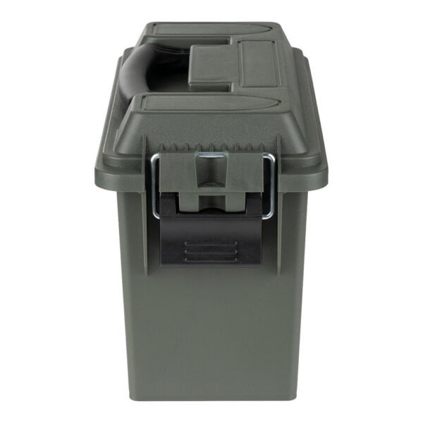 465203 11 04 1 <p>De Plastic Munitie Box .30 Cal is de ideale oplossing voor het veilig opslaan van je airsoft uitrusting, munitie, visspullen, elektronica en camera accessoires. Met een veelzijdig en duurzaam ontwerp, gemaakt van een sterke kunststof mix, biedt deze box een stevig handvat en een deksel met afdichting voor optimale bescherming. Het stapelbare ontwerp maakt het eenvoudig om je uitrusting georganiseerd en toegankelijk te houden. Met afmetingen van 29,2 cm (lengte) x 13,3 cm (breedte) x 18,4 cm (hoogte) is deze box perfect voor elke outdoor avonturier.</p>