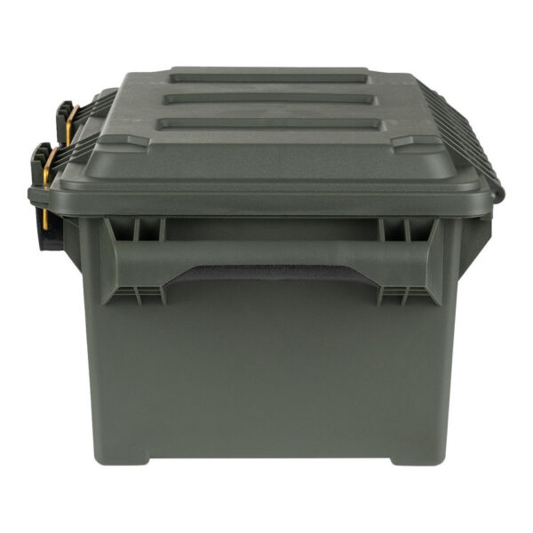 465204 11 04 1 <p>De Plastic Munitie/Utility Box Compact is de perfecte oplossing voor het veilig en georganiseerd opslaan van je airsoft uitrusting, munitie, visspullen, elektronica en camera accessoires. Met een veelzijdig en duurzaam ontwerp, gemaakt van sterke kunststof, biedt deze box een stevig handvat en een deksel met afdichting voor optimale bescherming. Dankzij het stapelbare ontwerp bespaar je ruimte en blijft alles netjes op orde. Afmetingen: 46,7 cm lang, 30,8 cm breed en 21,0 cm hoog.</p>